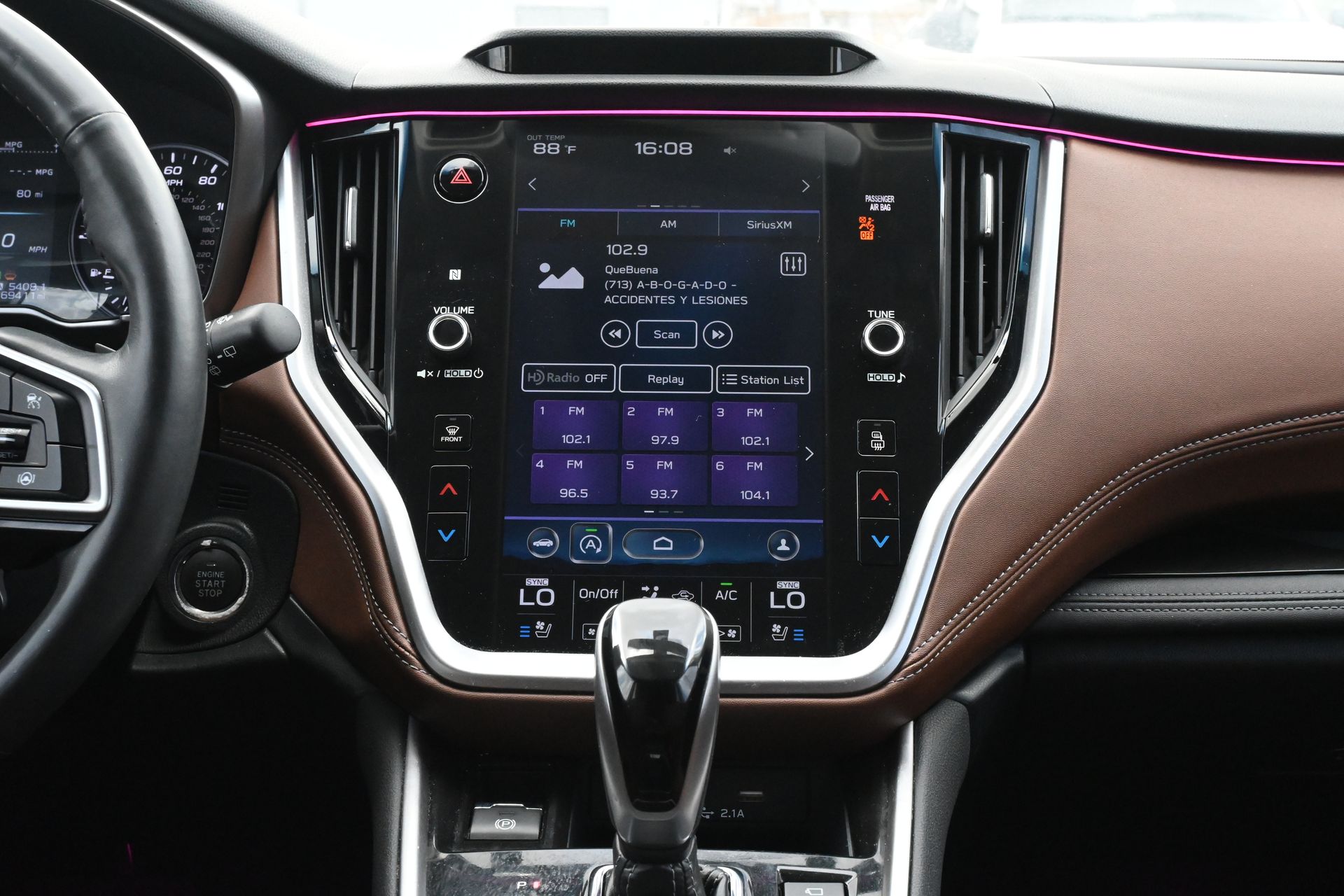 2021 Subaru Outback Touring XT White at Baytown Hyundai