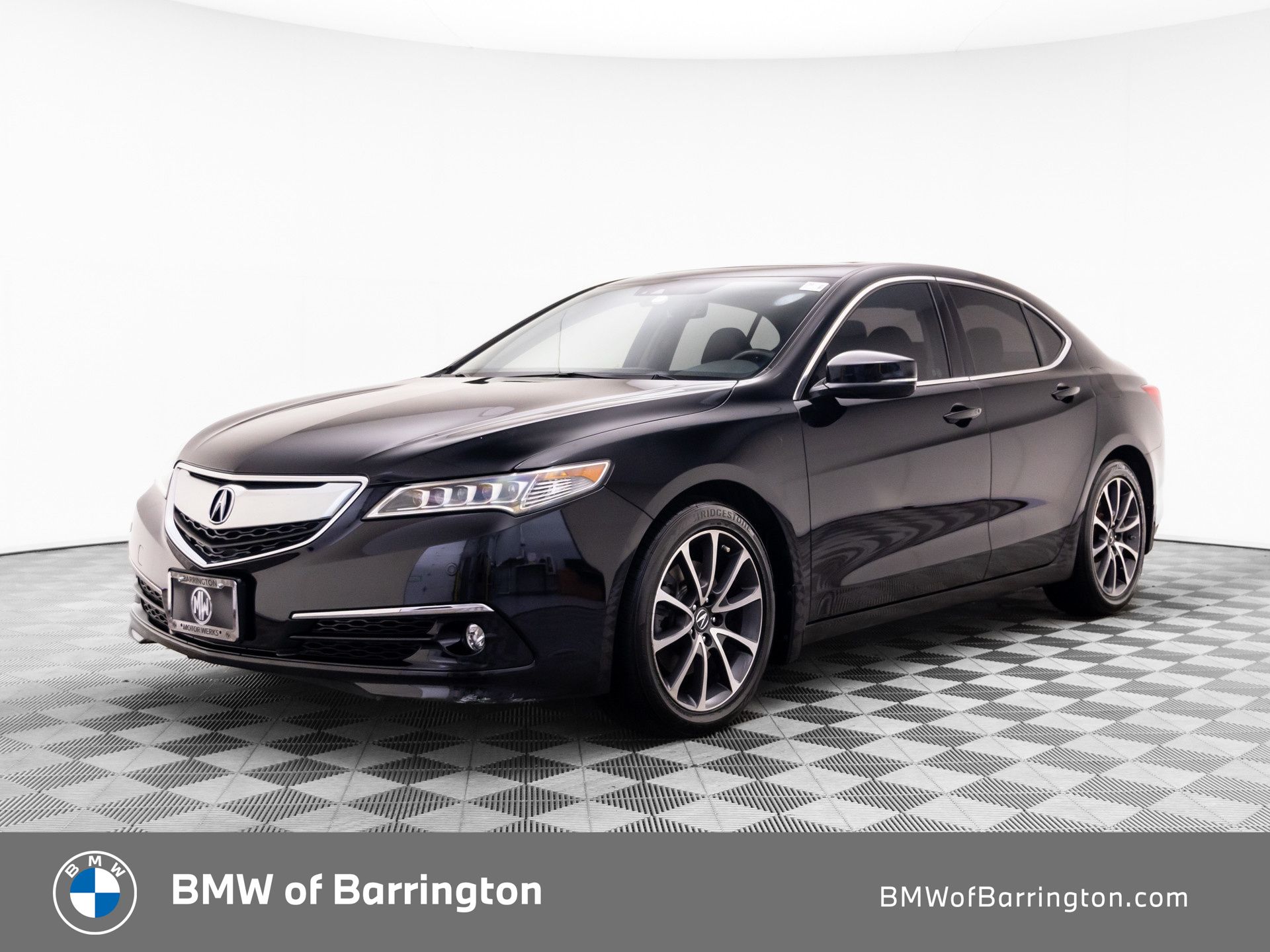 Black 2015 Acura TLX Sedan All-Wheel Drive 9-Speed Automatic