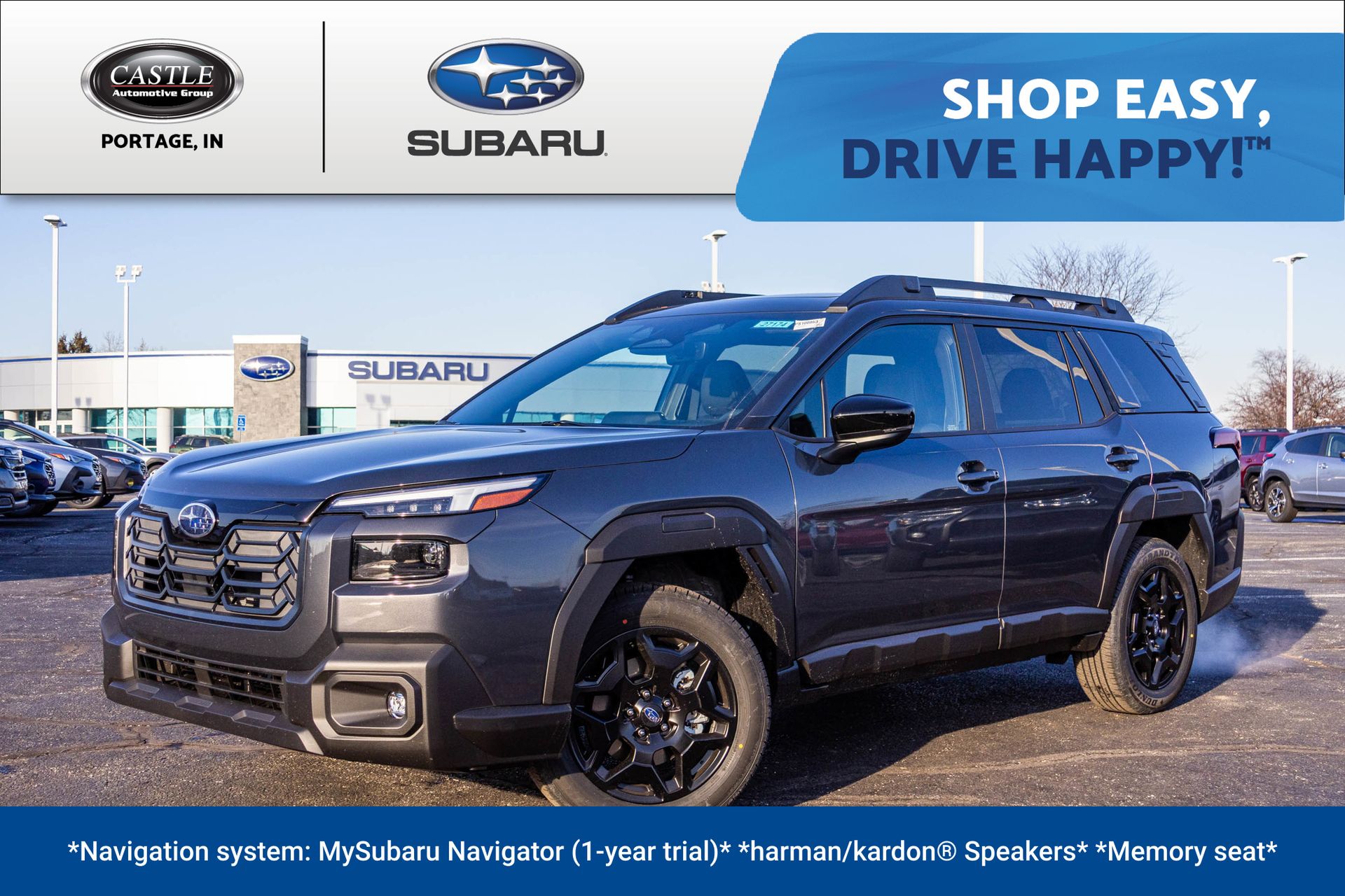 Magnetite Gray Metallic 2026 Subaru Outback SUV / Crossover All-Wheel Drive Continuously Variable Transmission