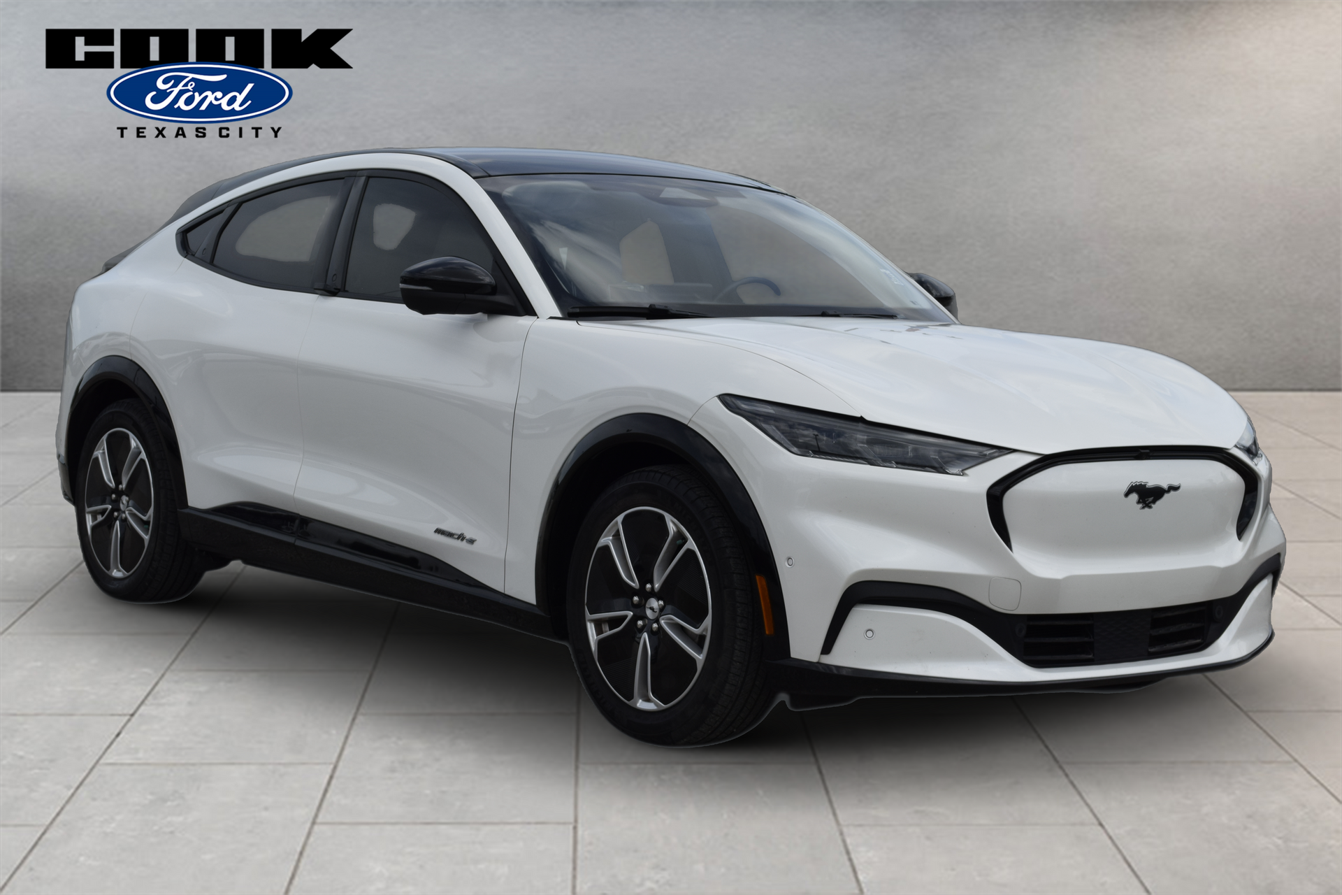 2023 Ford Mustang Mach-E Premium White at Parkway Family Mazda