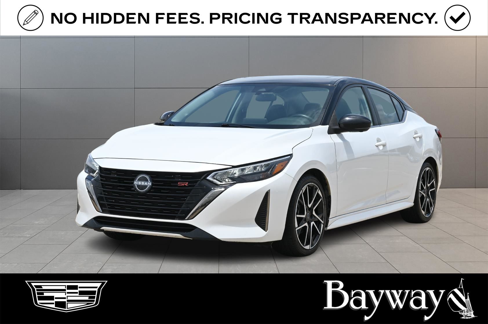 2024 Nissan Sentra SR White at South Houston Nissan