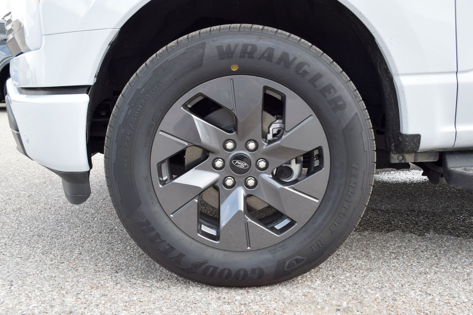 2025 Ford F-150 Lightning Lariat White at DeMontrond Ford