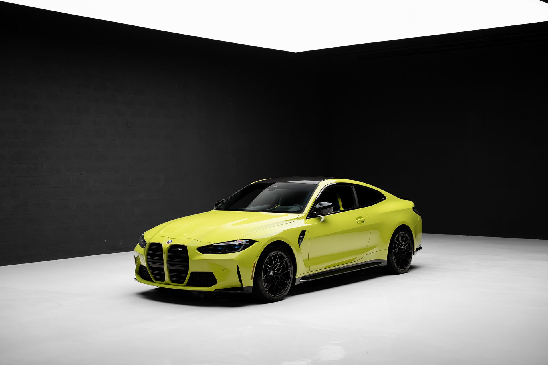 Sao Paulo Yellow 2023 BMW M4 Coupe Rear-Wheel Drive 6-Speed Manual