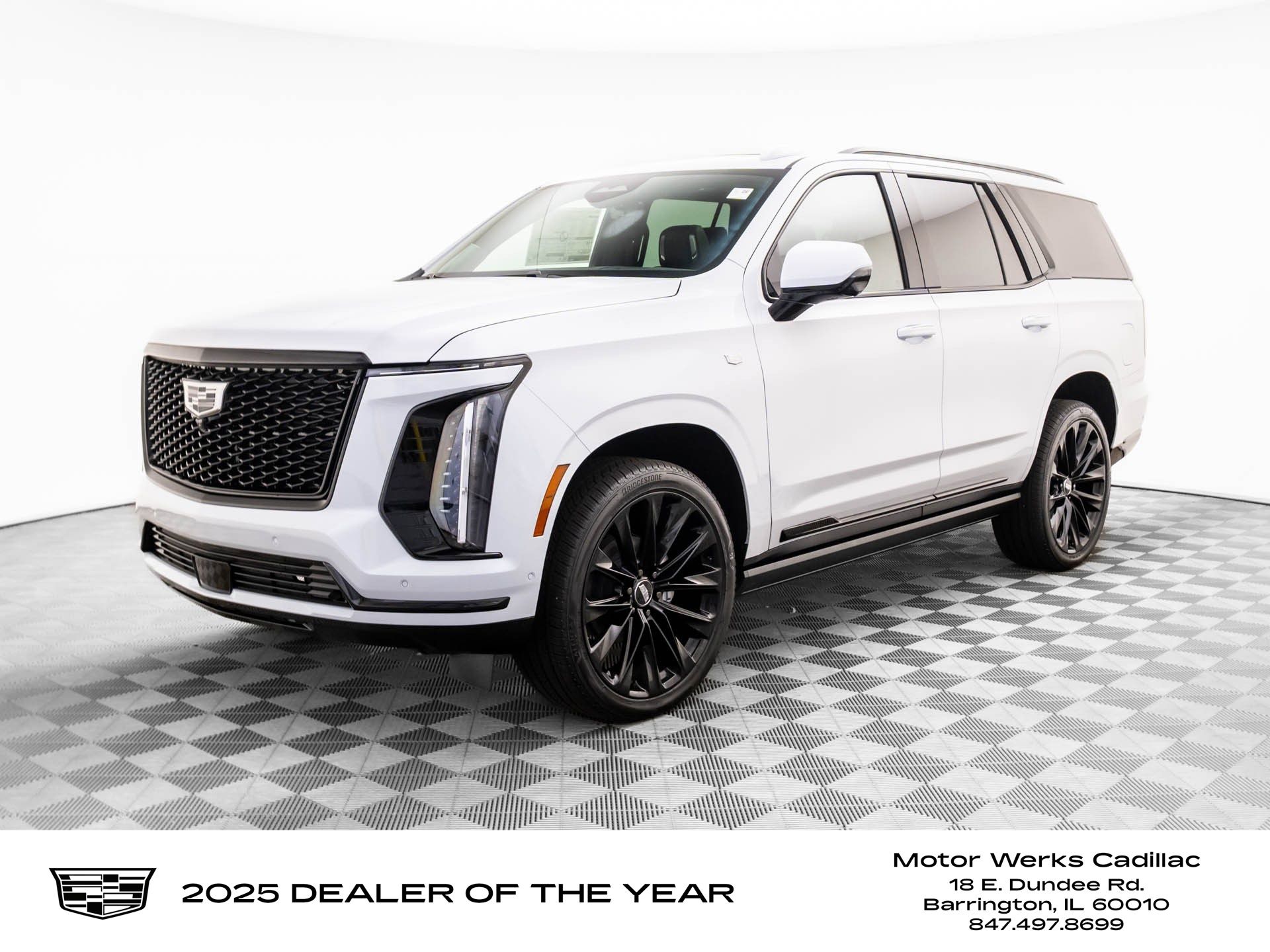 Vibrant White Tricoat 2026 Cadillac Escalade Platinum Sport 4WD SUV / Crossover Four-Wheel Drive