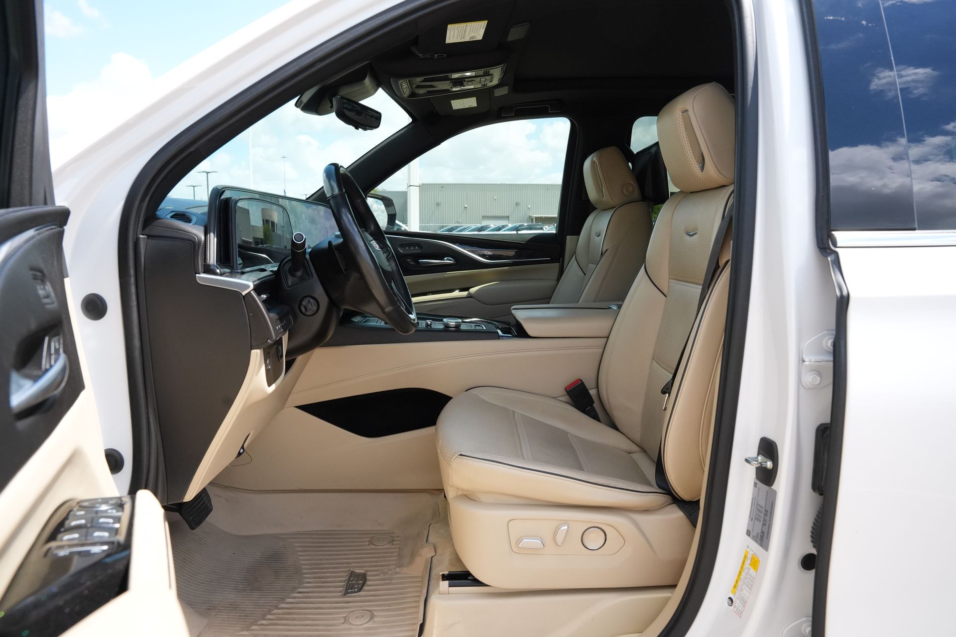 2021 Cadillac Escalade ESV Premium White at DeMontrond Automotive Group