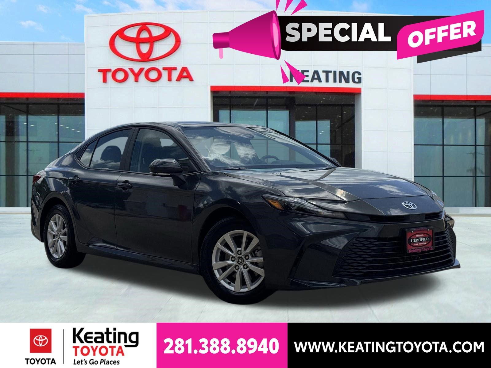 Underground 2026 Toyota Camry Sedan Front-Wheel Drive Continuously Variable Transmission