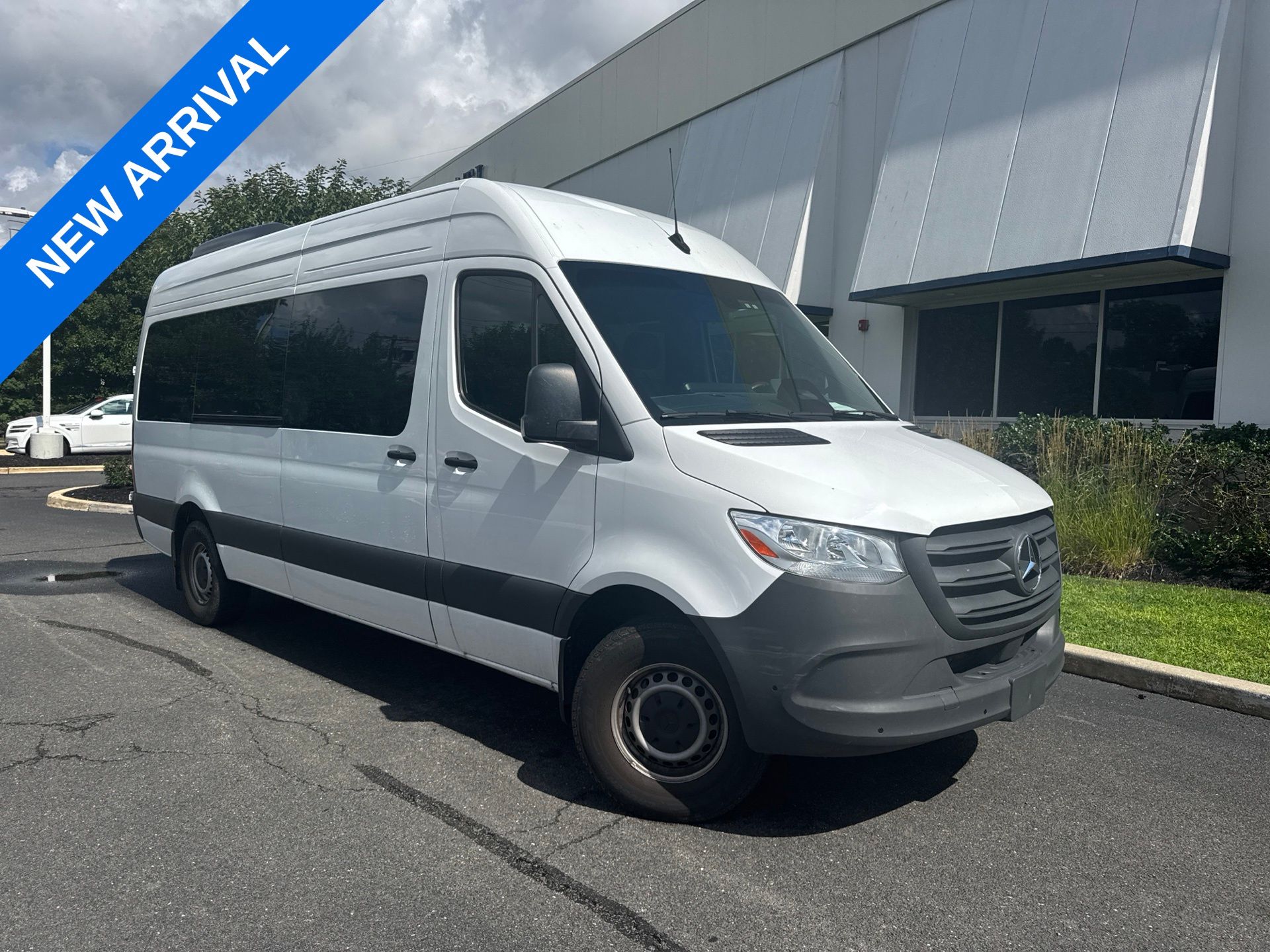 Gray White 2025 Mercedes-Benz Sprinter Van Rear-Wheel Drive 9-Speed Automatic