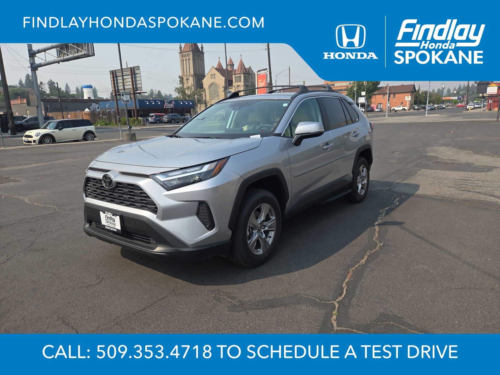 Silver Sky Metallic 2025 Toyota RAV4 SUV / Crossover All-Wheel Drive 8-Speed Automatic