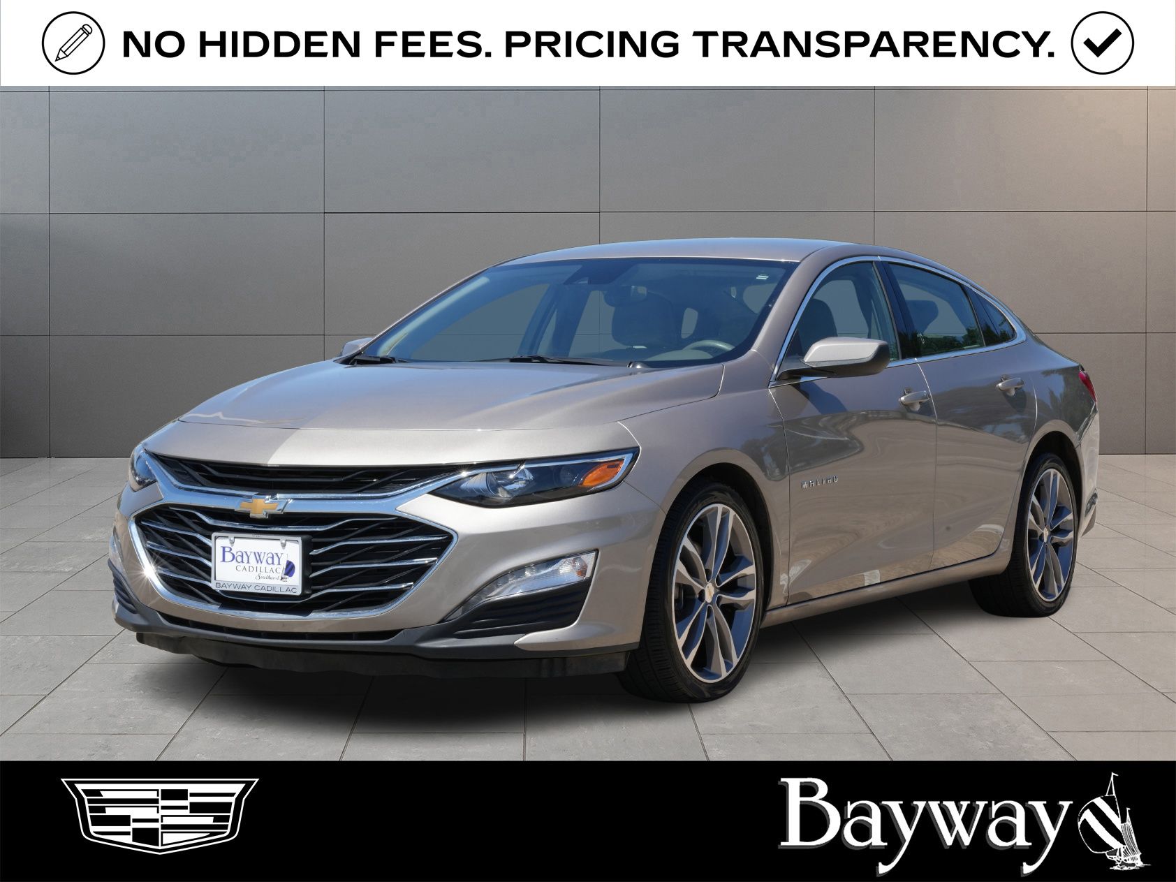 2025 Chevrolet Malibu LT Gray at Bayshore Chrysler Jeep Dodge Ram