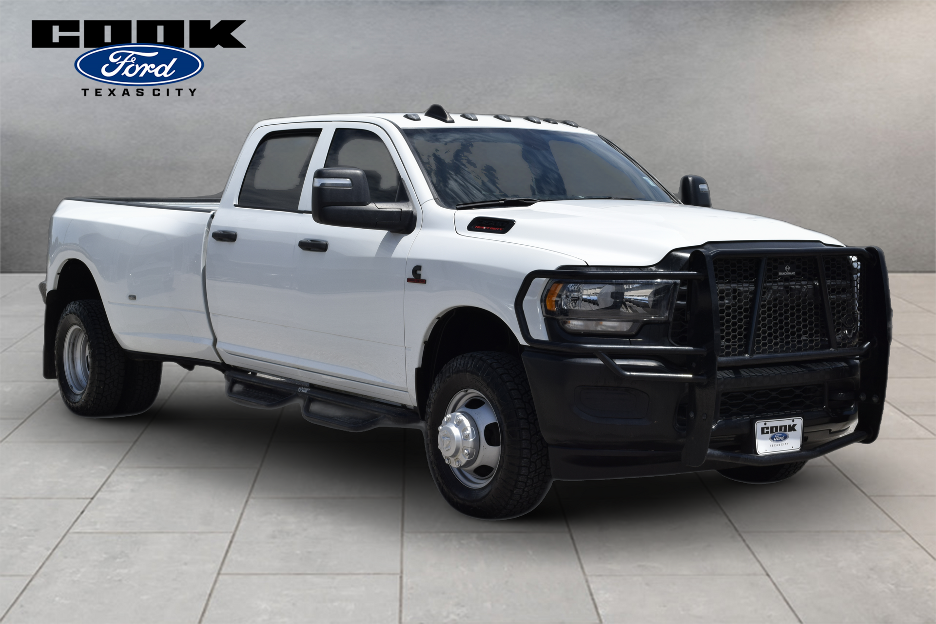 2024 Ram 3500 Tradesman White at AutoSavvy Houston Southwest