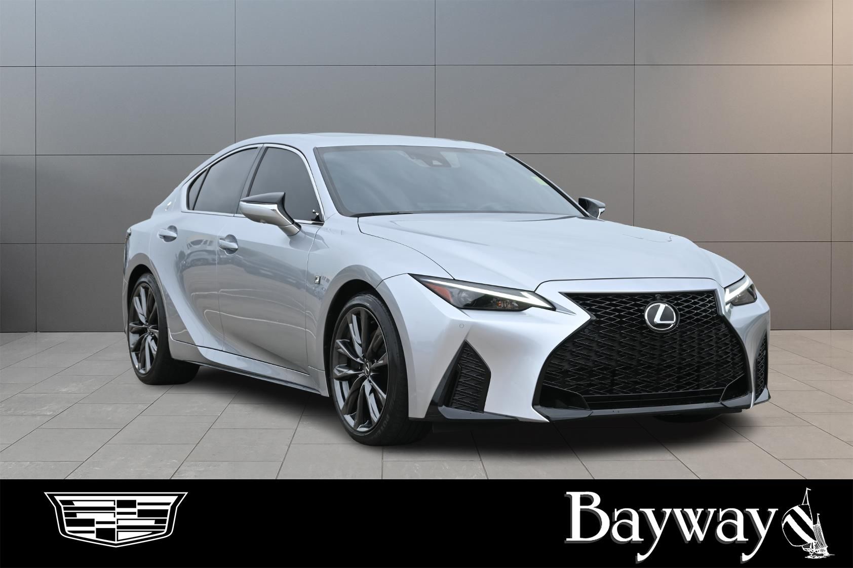 2024 Lexus IS 350 F SPORT Silver at Westside Lexus