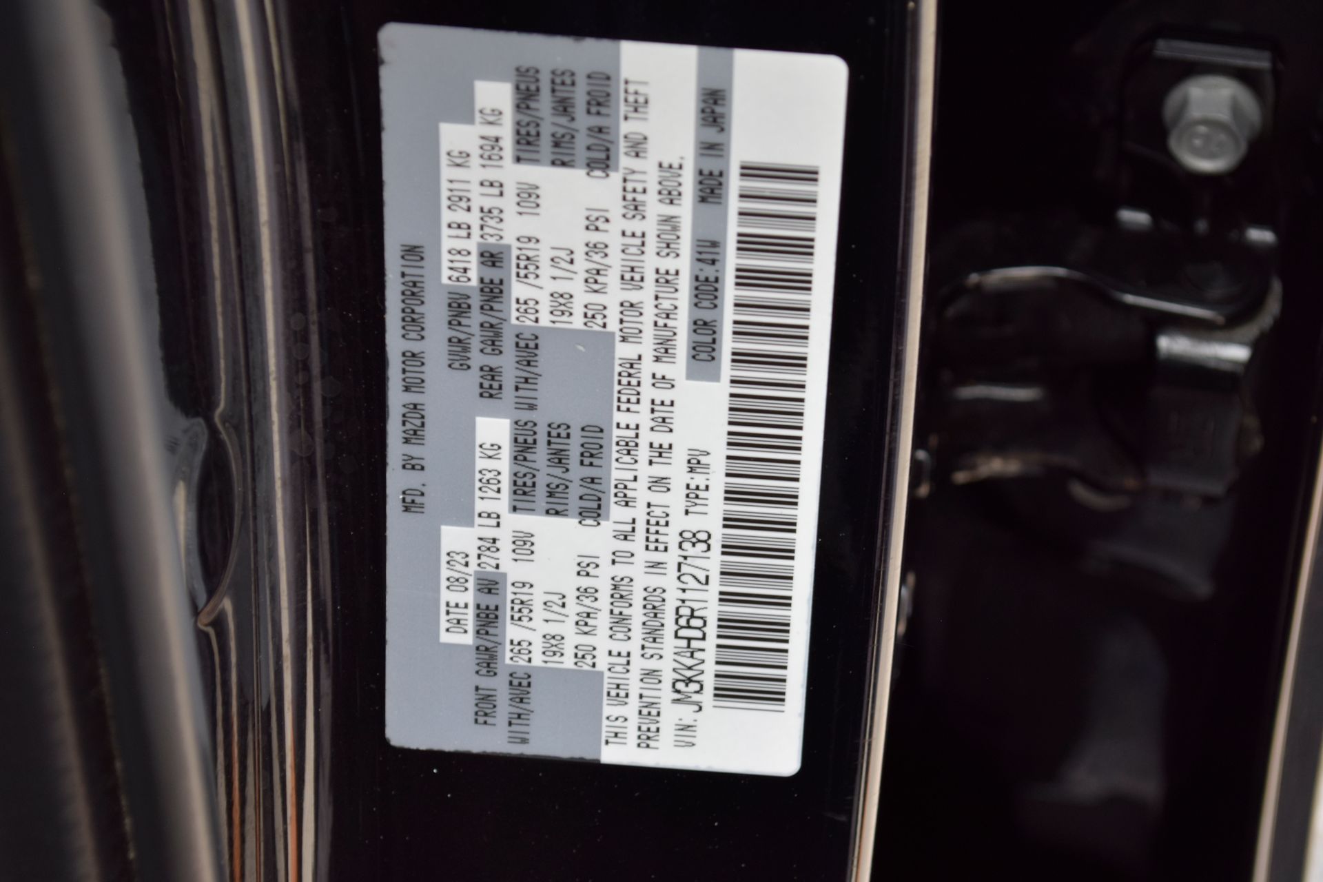 2024 Mazda CX-90 3.3 Turbo Select Black at Big Star Chrysler Jeep Dodge Ram 