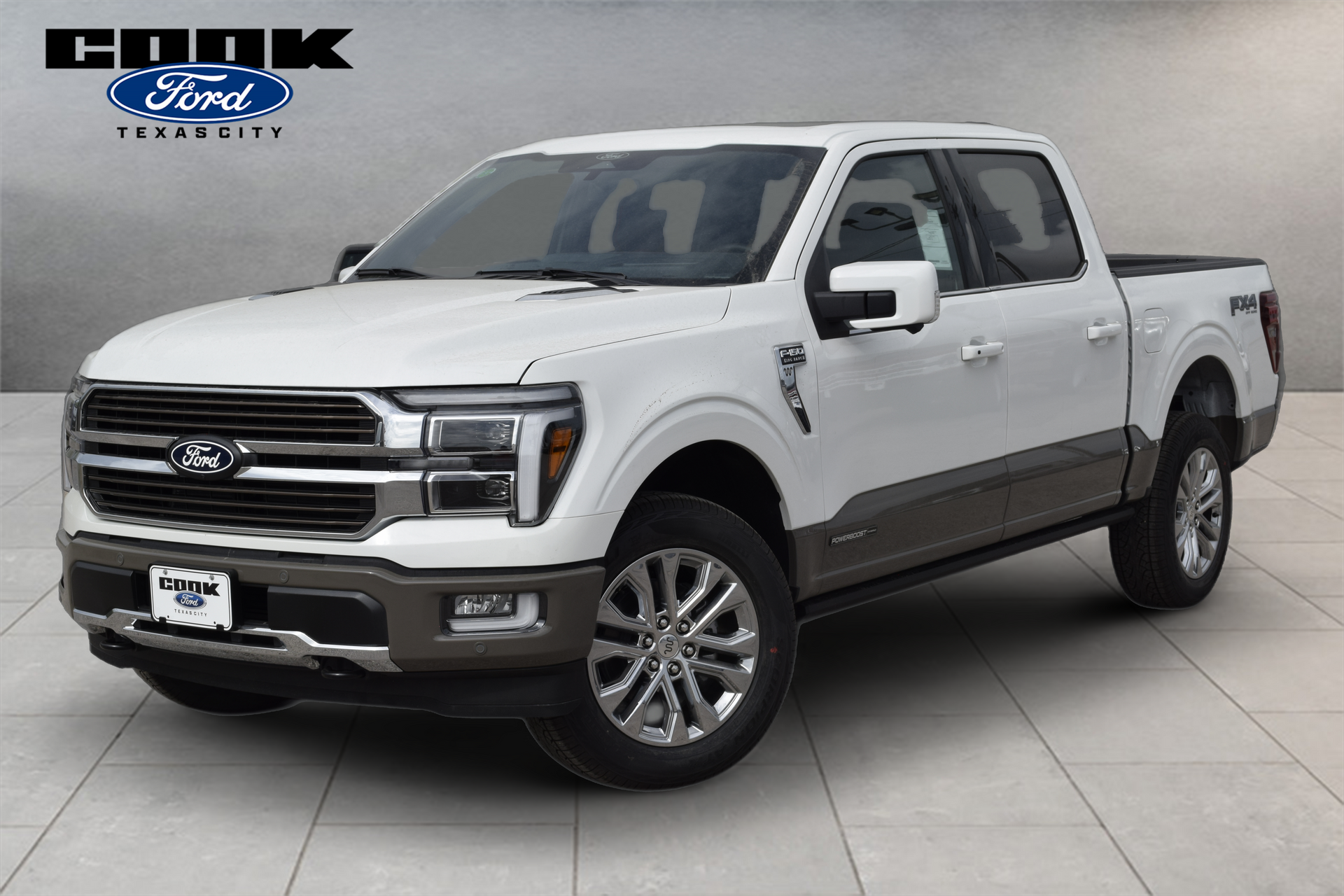 2026 Ford F-150 King Ranch White at DeMontrond Ford