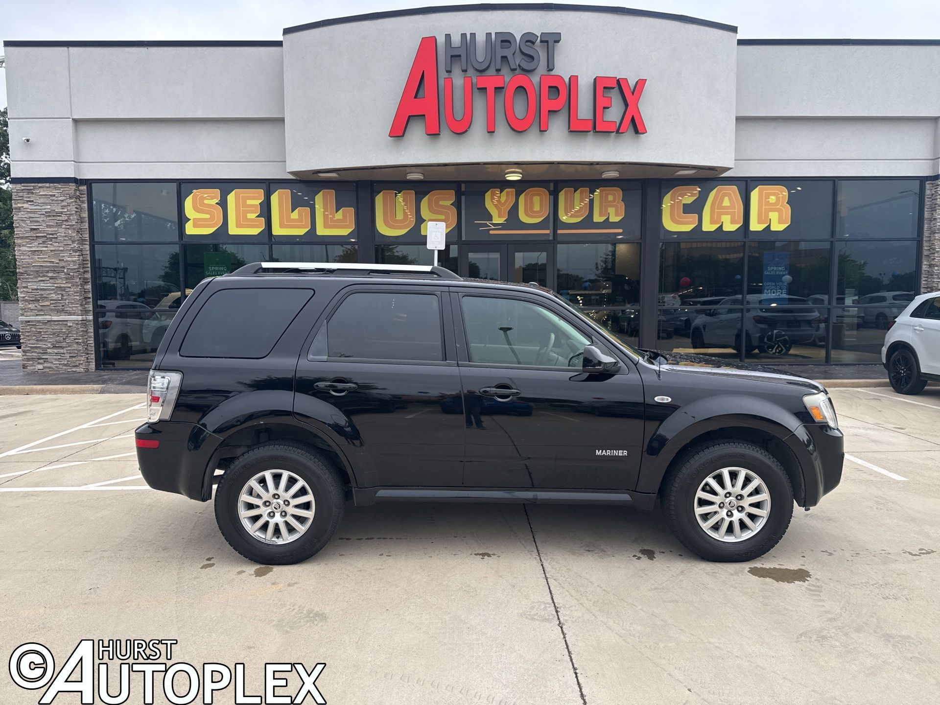 Black 2008 Mercury Mariner Premier AWD SUV / Crossover All-Wheel Drive 4-Speed Automatic Overdrive