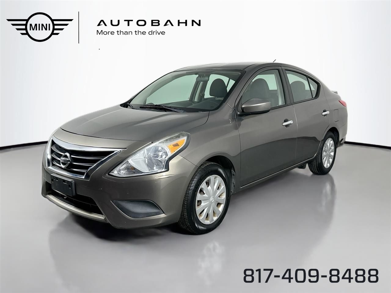Titanium 2015 Nissan Versa 1.6 SV Sedan Front-Wheel Drive Continuously Variable Transmission