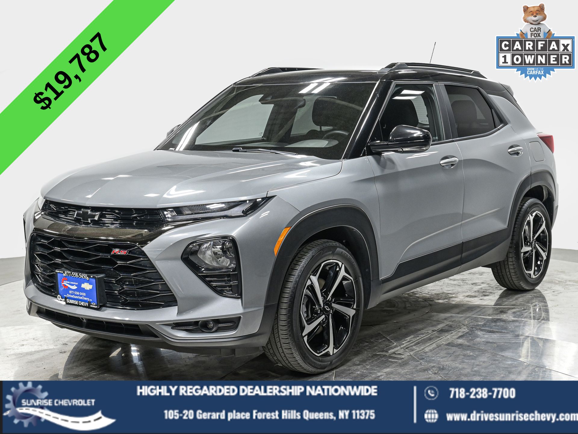 Sterling Gray Metallic 2023 Chevrolet Trailblazer SUV / Crossover Front-Wheel Drive Continuously Variable Transmission