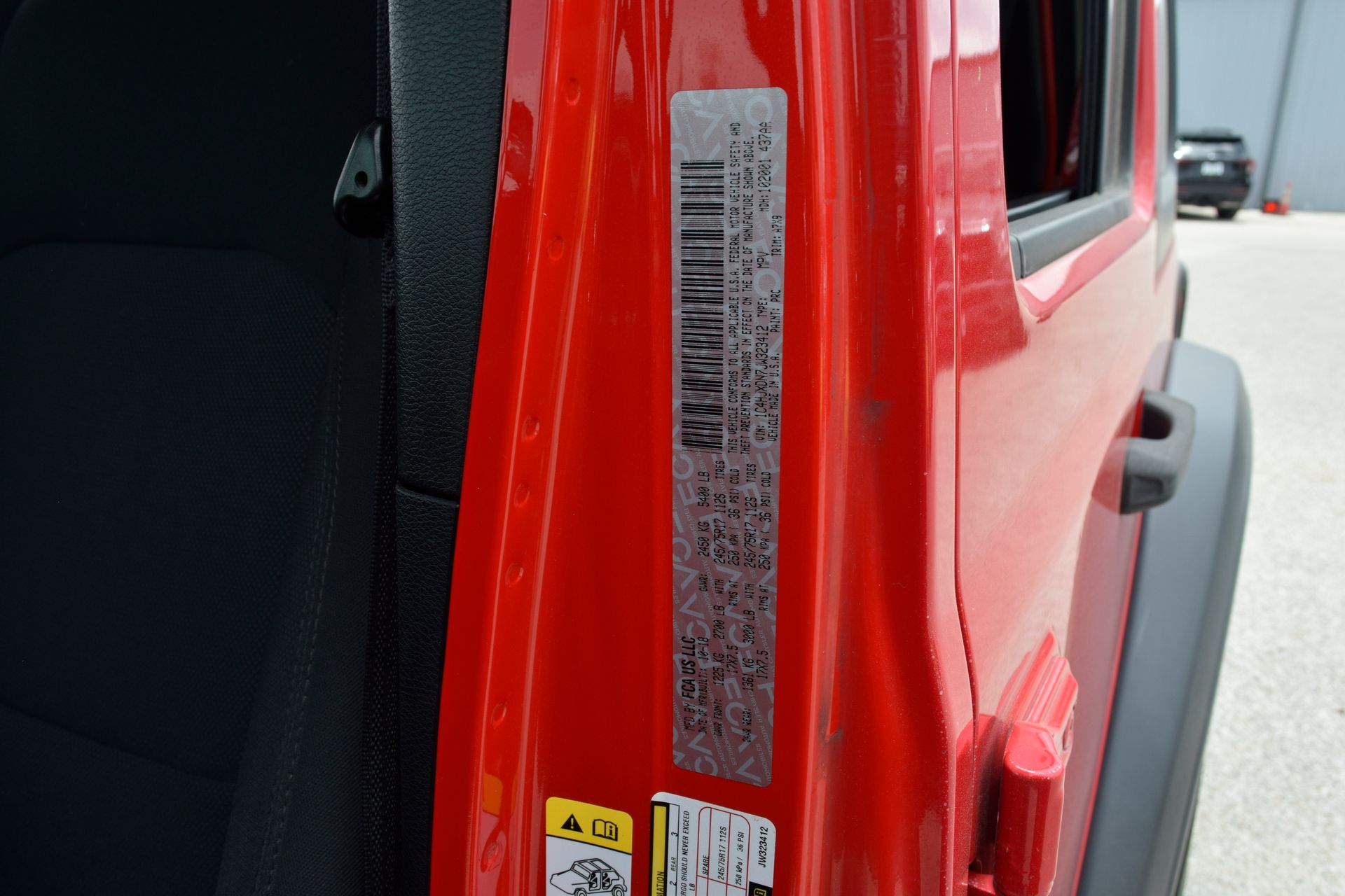 2018 Jeep Wrangler Unlimited Sport S Red at Toyota of Victoria