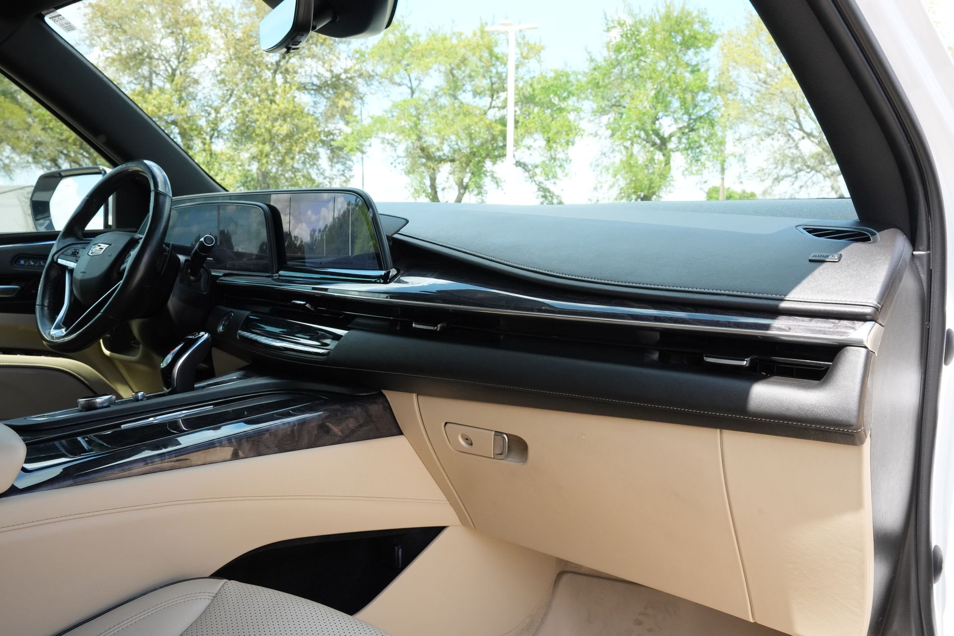 2021 Cadillac Escalade ESV Premium White at DeMontrond Automotive Group
