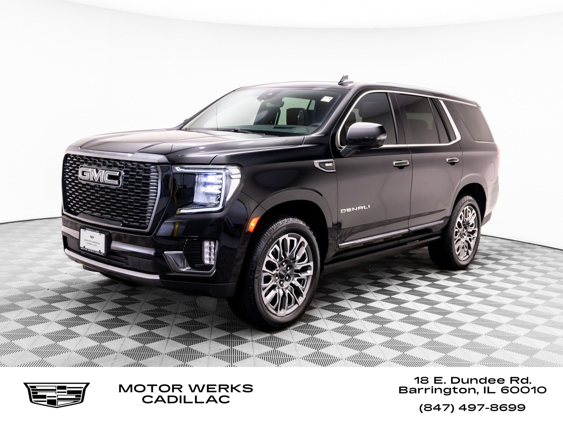 Onyx Black 2023 GMC Yukon SUV / Crossover Four-Wheel Drive 