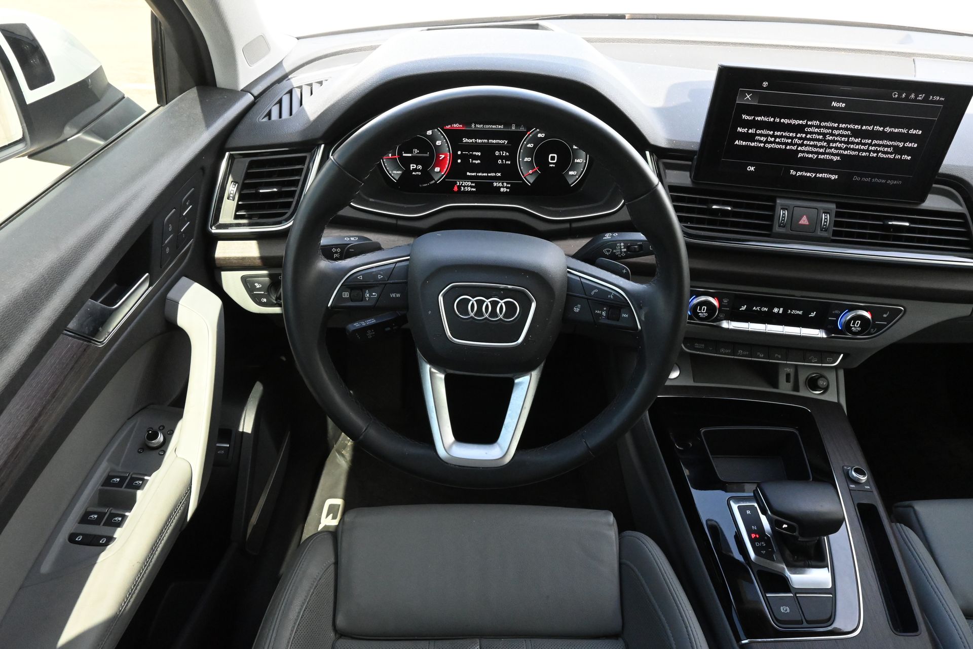 2021 Audi Q5 45 Prestige White at Genesis of Spring