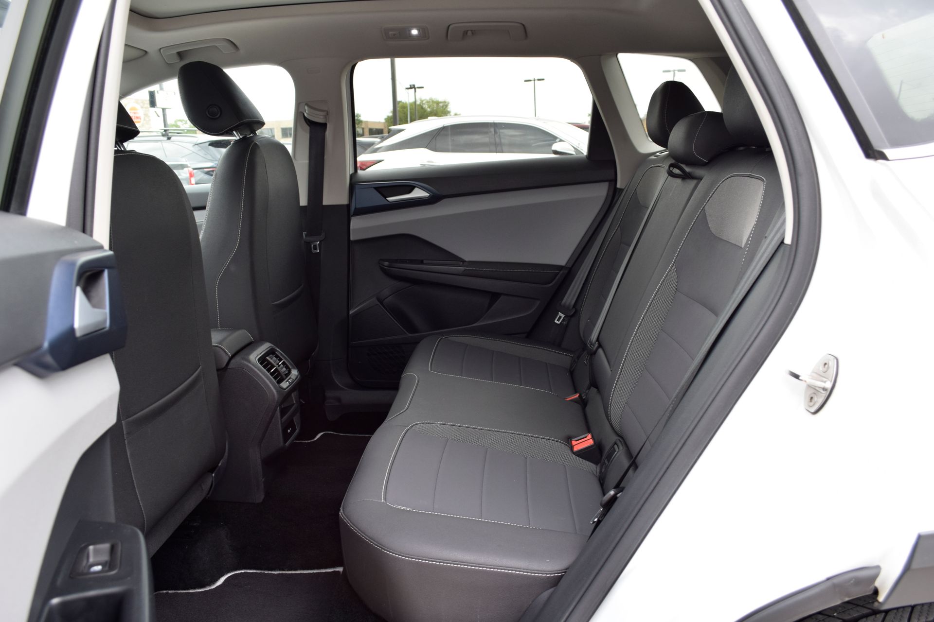 2024 Volkswagen Taos 1.5T SE White at Texan Dodge Chrysler Jeep Ram