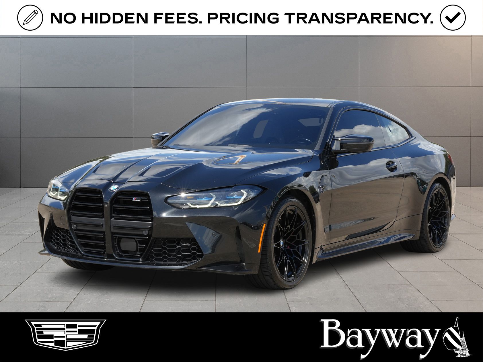 2024 BMW M4 Competition Black at Bayway Cadillac of The Woodlands