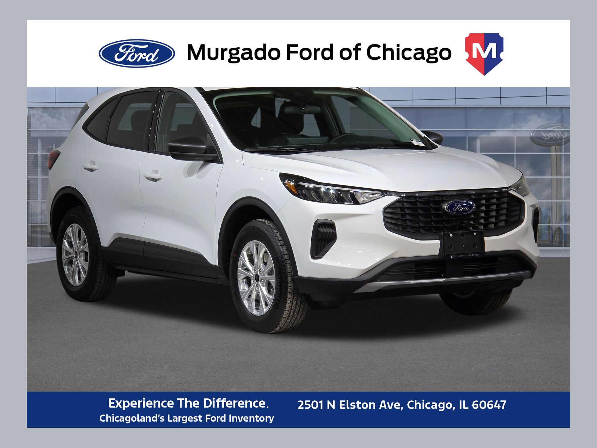 Oxford White 2026 Ford Escape SUV / Crossover Front-Wheel Drive 8-Speed Automatic