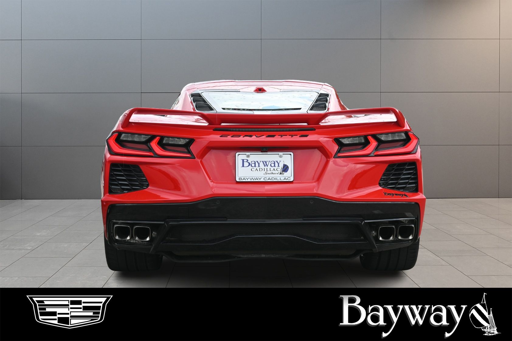 2021 Chevrolet Corvette Stingray Red at Bayway Cadillac of The Woodlands