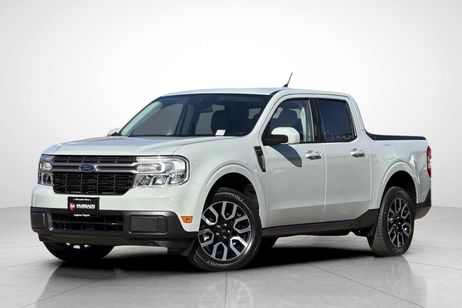 Cactus Gray 2023 Ford Maverick Pickup Truck Front-Wheel Drive Continuously Variable Transmission