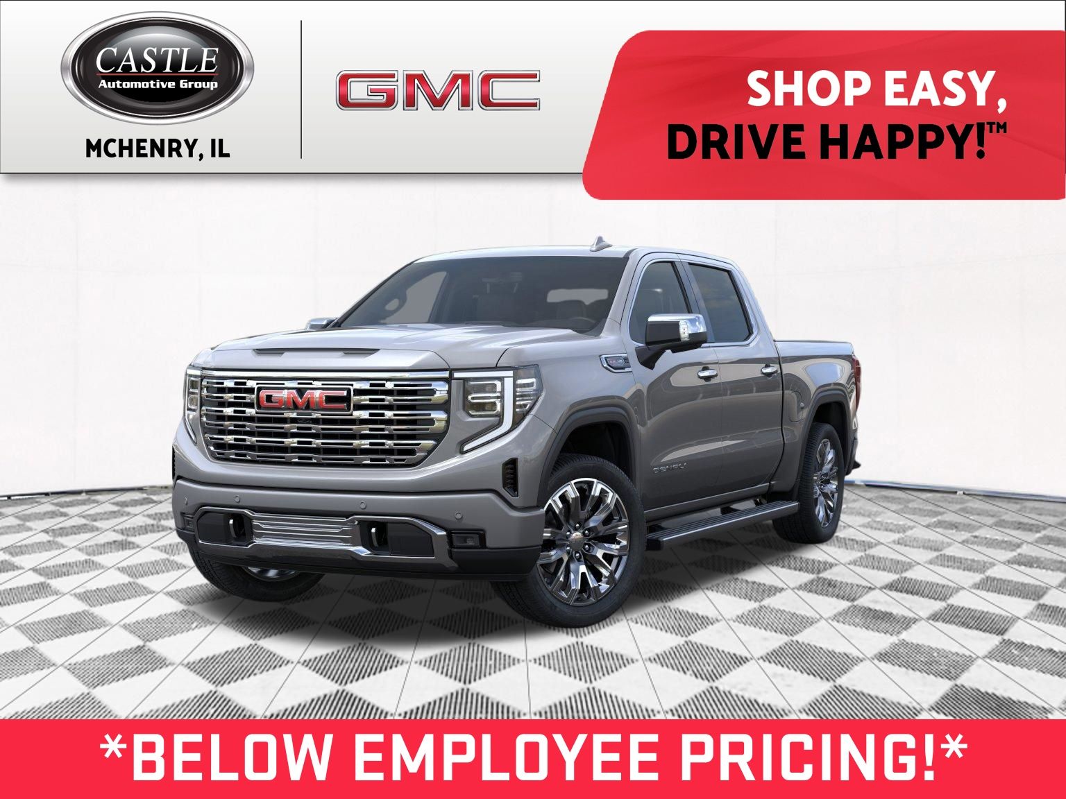 Sterling Metallic 2026 GMC Sierra 1500 Pickup Truck Four-Wheel Drive Automatic