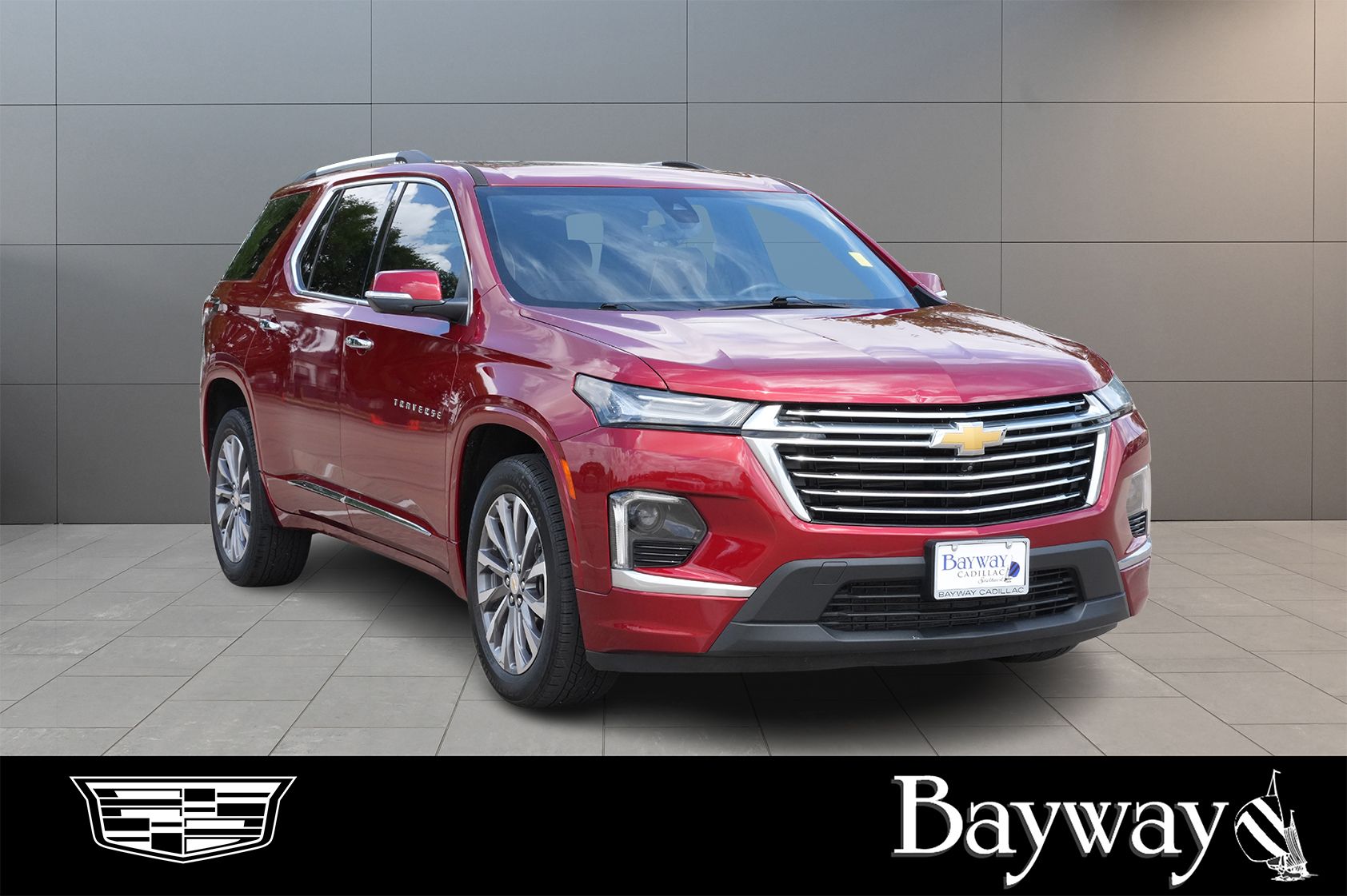 2023 Chevrolet Traverse Premier Red at Classic Elite Chevrolet Hwy 6