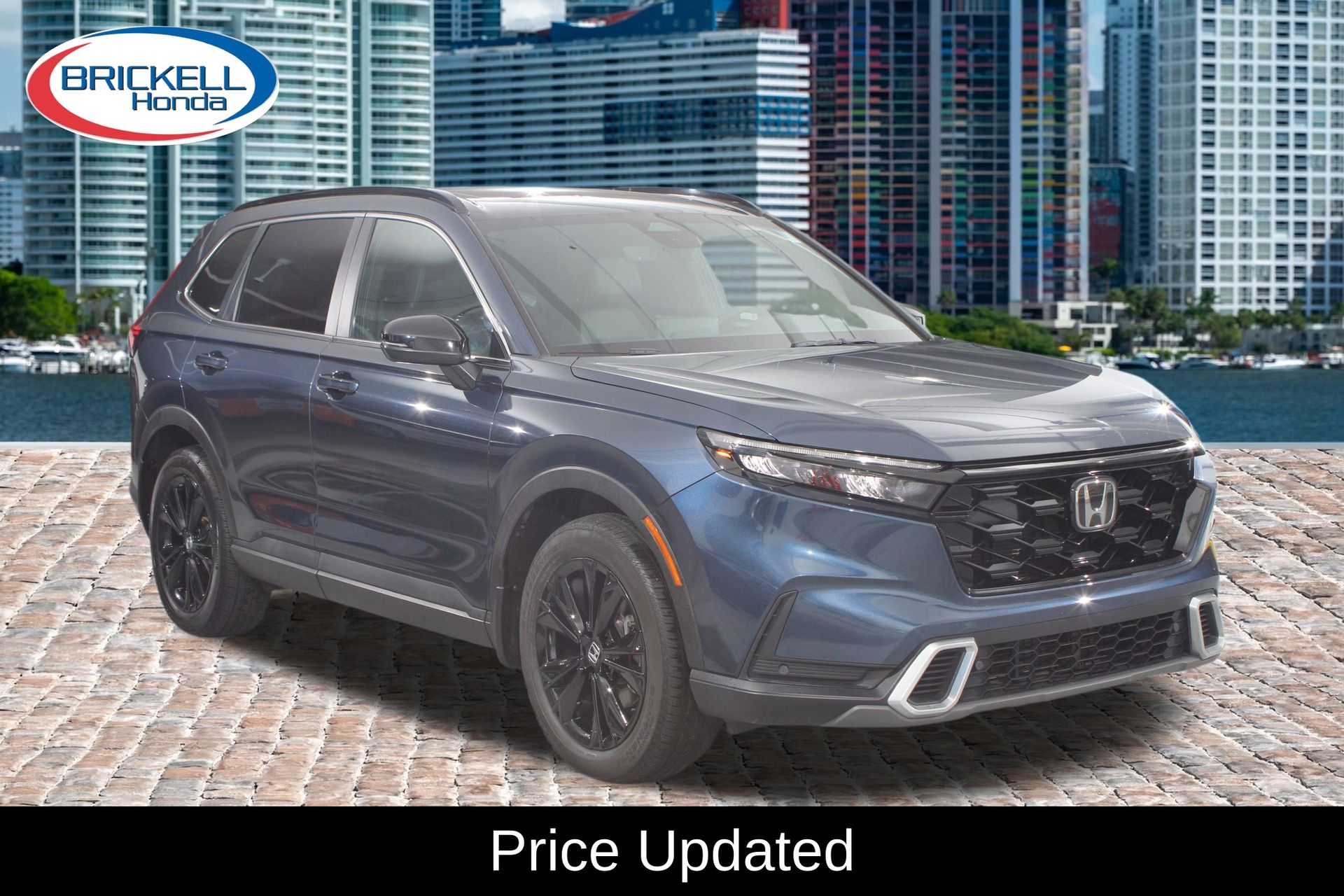 Blue 2024 Honda CR-V Hybrid SUV / Crossover All-Wheel Drive Continuously Variable Transmission