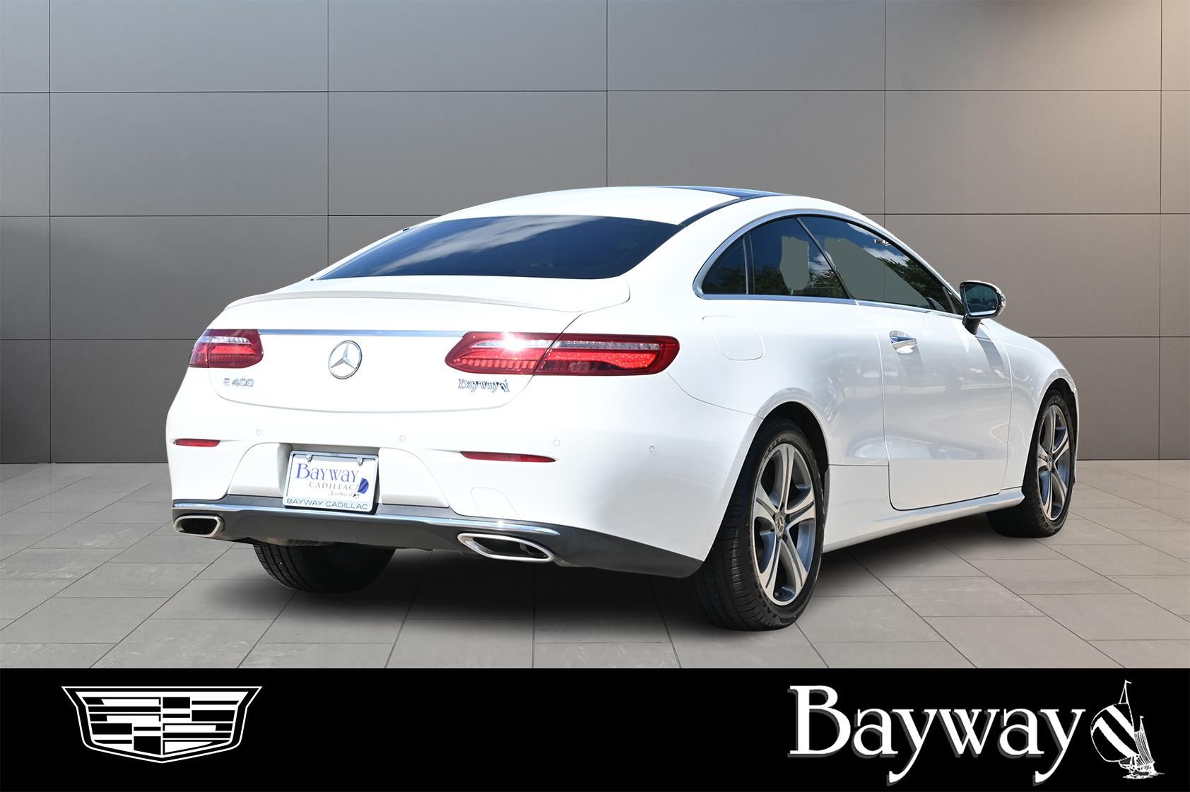 2018 Mercedes-Benz E-Class E 400 White at Bayway Cadillac Southwest