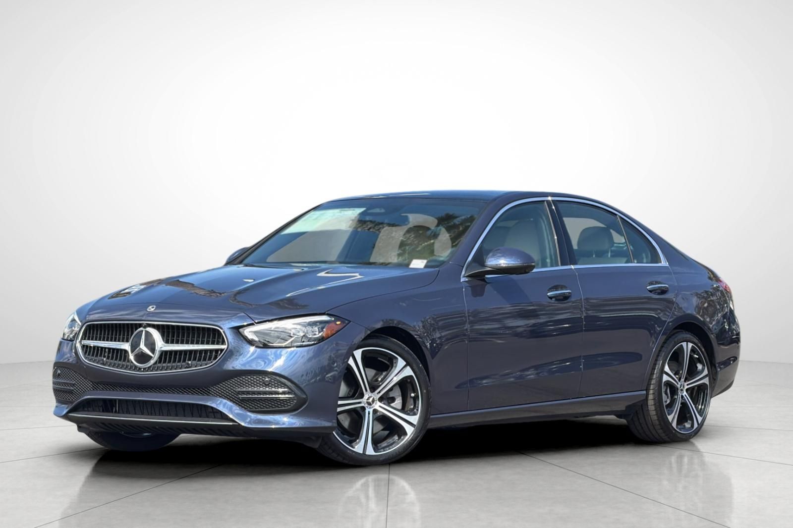 Twilight Blue Metallic 2026 Mercedes-Benz C-Class Sedan Rear-Wheel Drive 9-Speed Automatic
