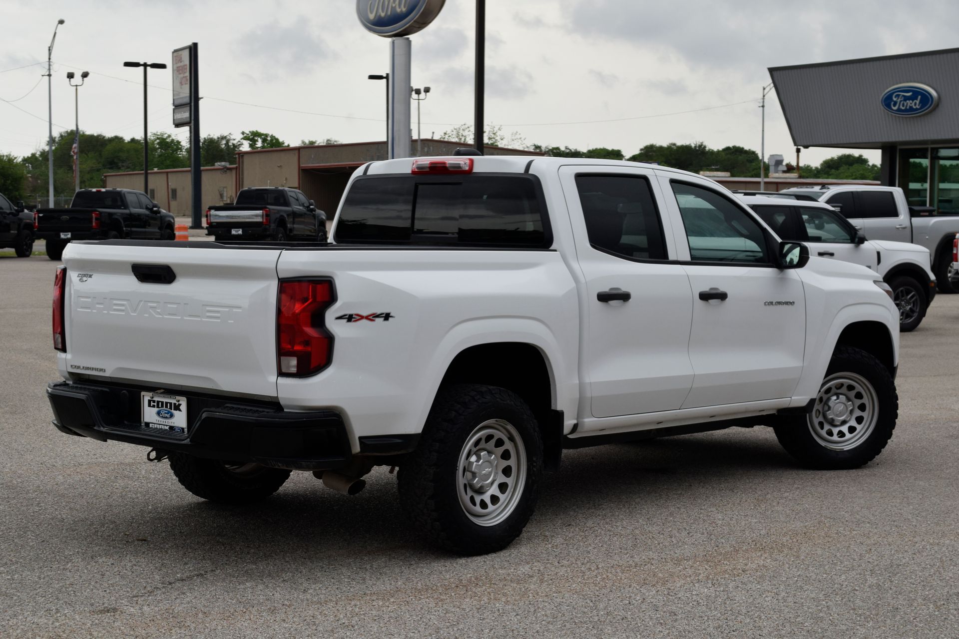 2024 Chevrolet Colorado Work Truck White at DeMontrond Gulf Freeway