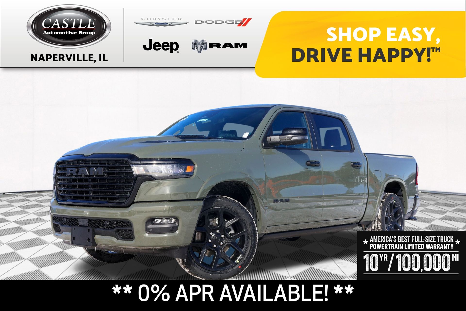 2026 RAM 1500 Laramie Crew Cab 4WD