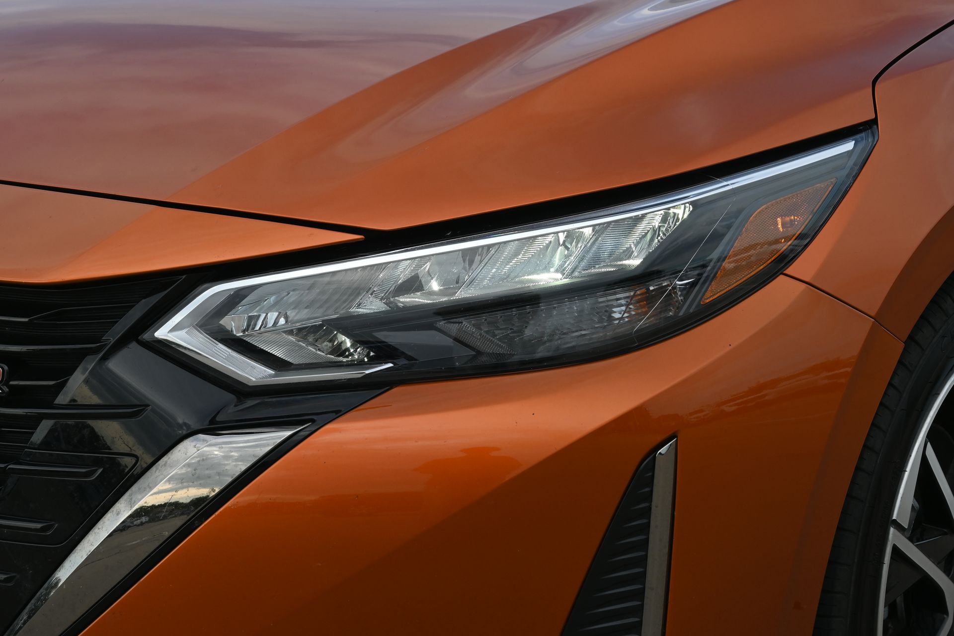 2025 Nissan Sentra SR Orange at South Houston Nissan