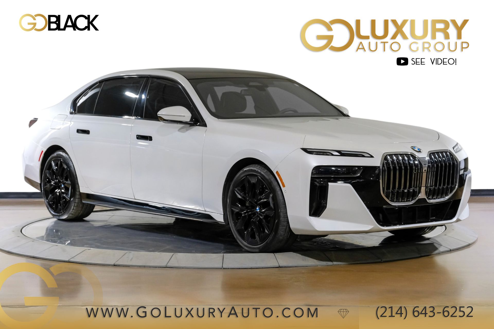 Mineral White Metallic 2023 BMW 7 Series Sedan Rear-Wheel Drive 8-Speed Automatic