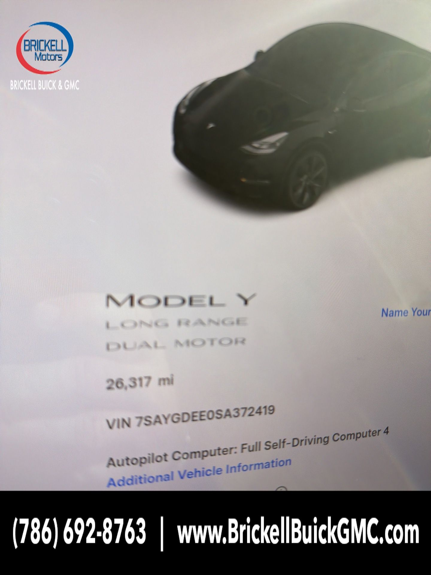2025 Tesla Model Y Long Range AWD