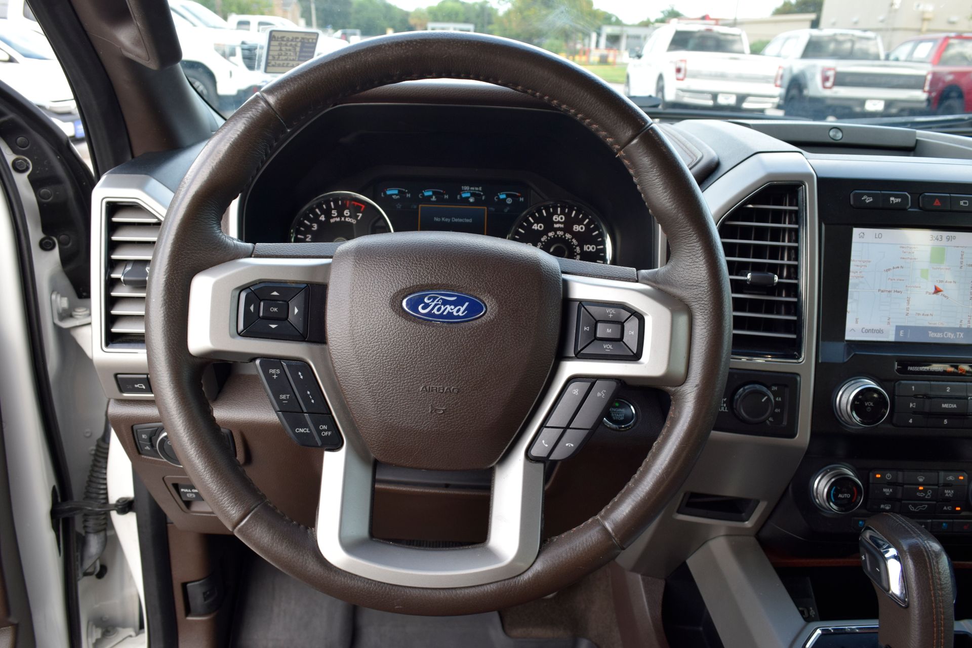 2020 Ford F-150 King Ranch White at DeMontrond Gulf Freeway