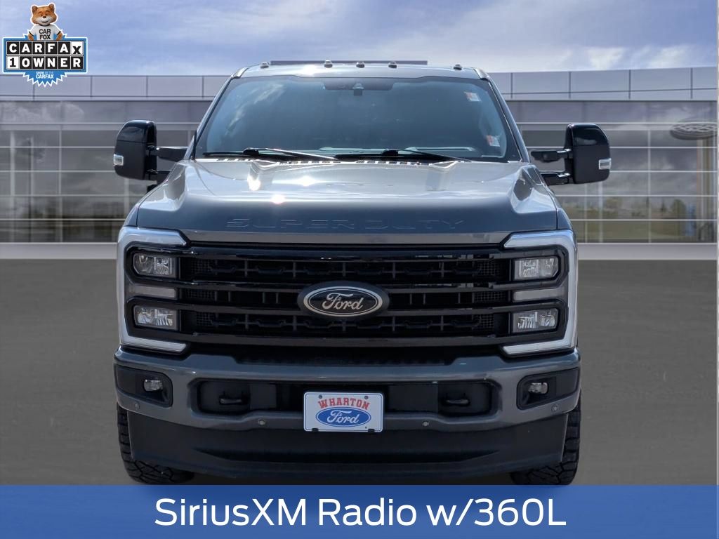2024 Ford F-350SD Lariat Gray at Central Houston Nissan