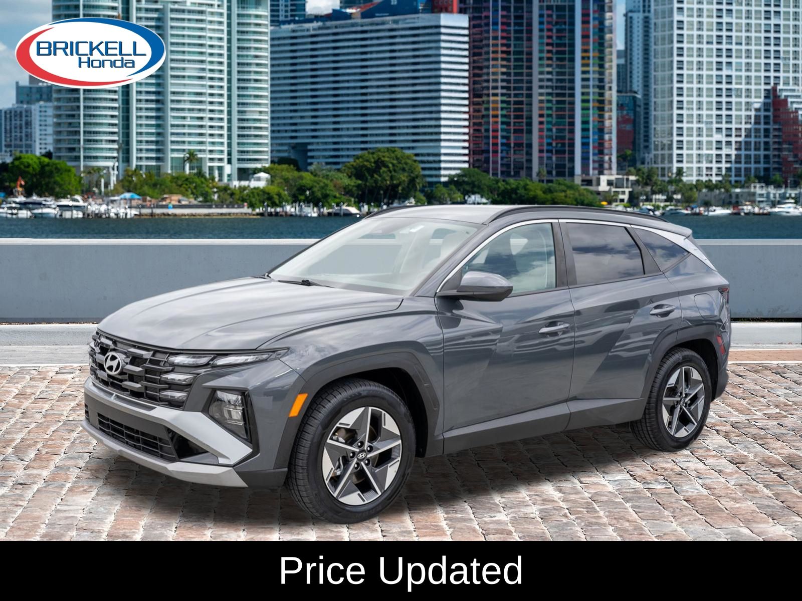 Ecotronic Gray 2025 Hyundai Tucson SUV / Crossover Front-Wheel Drive 8-Speed Automatic