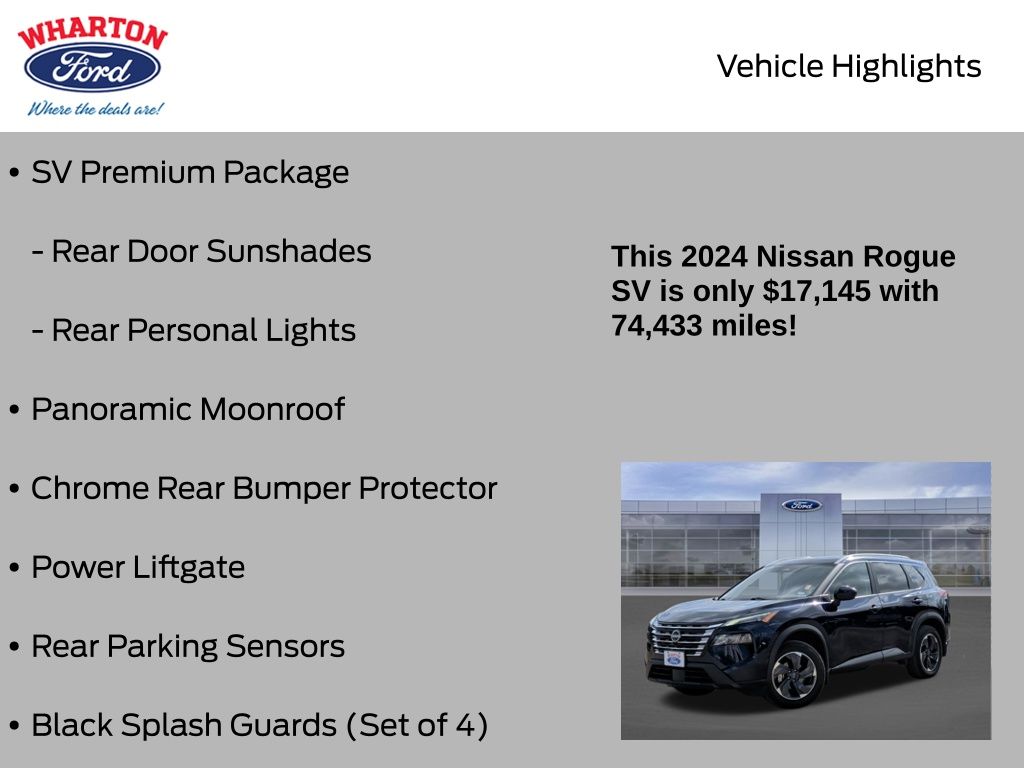 2024 Nissan Rogue SV - 10