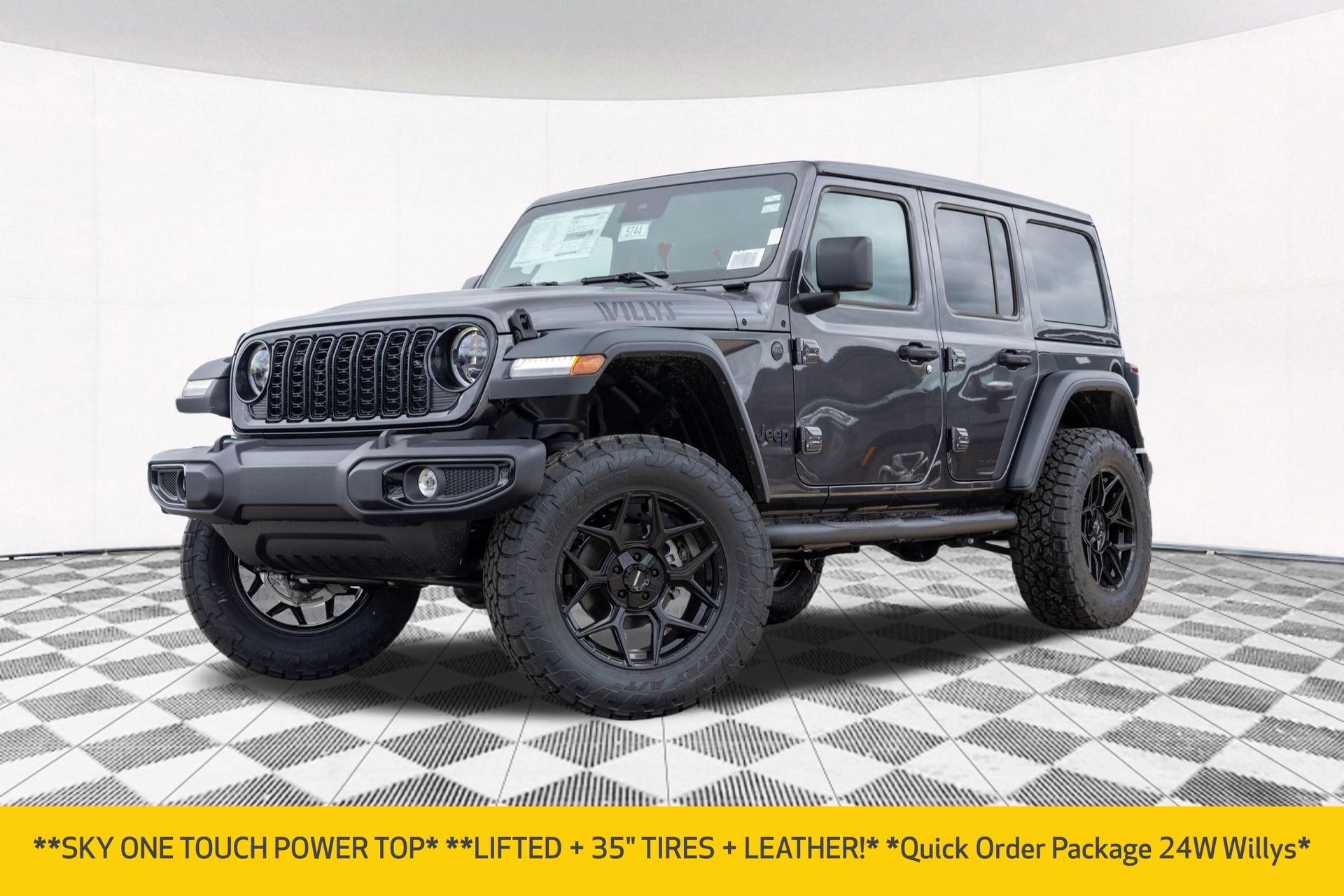 New Crystal Metallic 2025 Jeep Wrangler Willys for Sale in