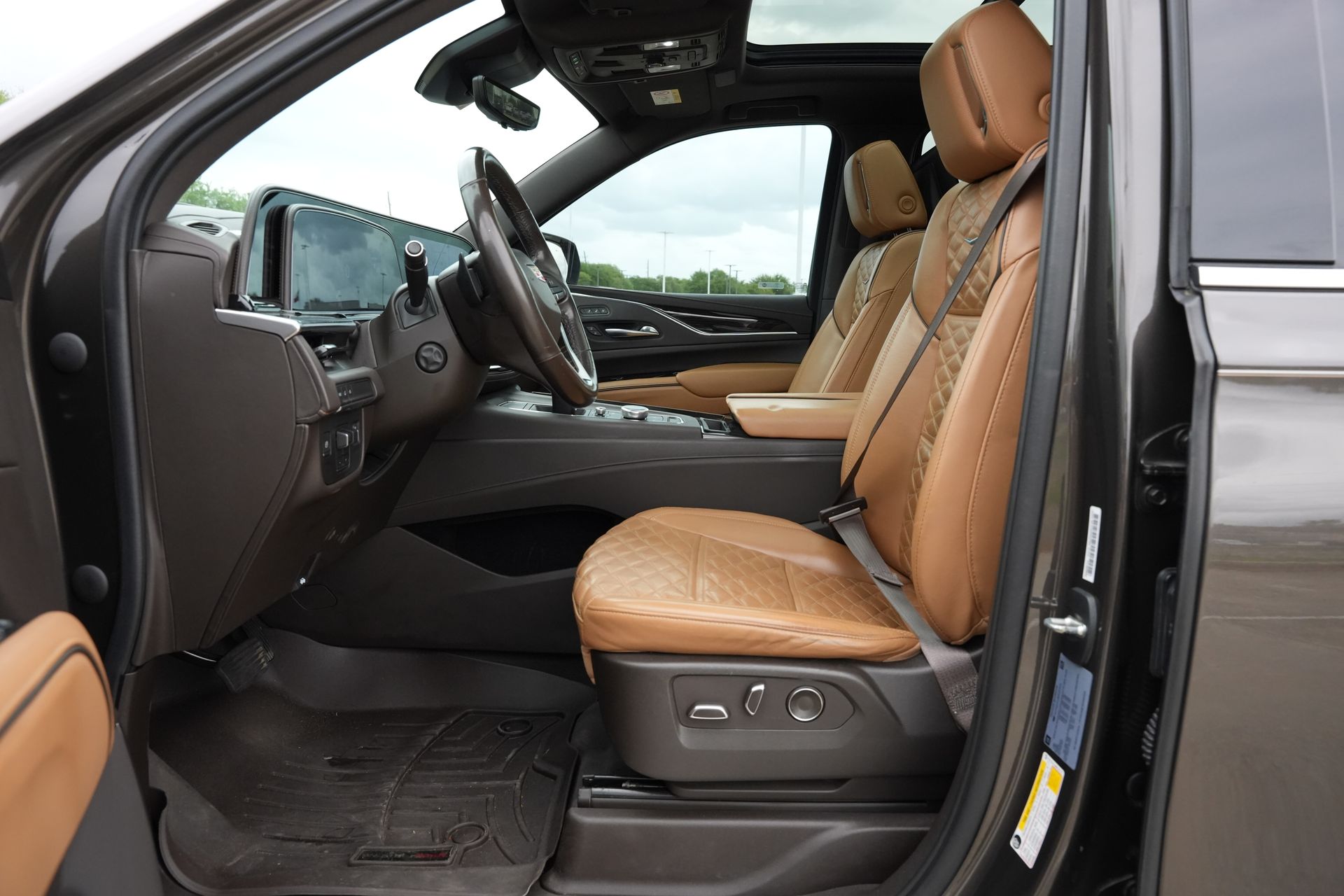 2021 Cadillac Escalade ESV Premium Brown at DeMontrond Automotive Group