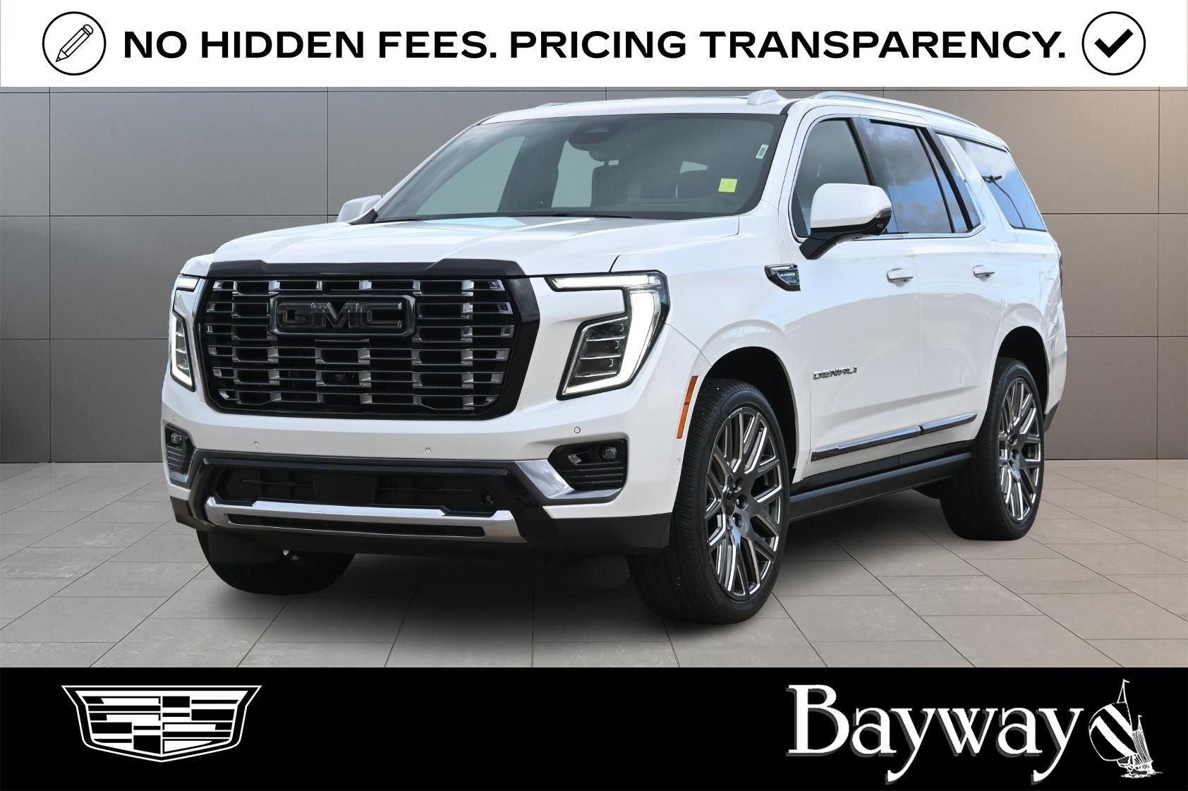 2025 GMC Yukon Denali Ultimate White at Community Honda