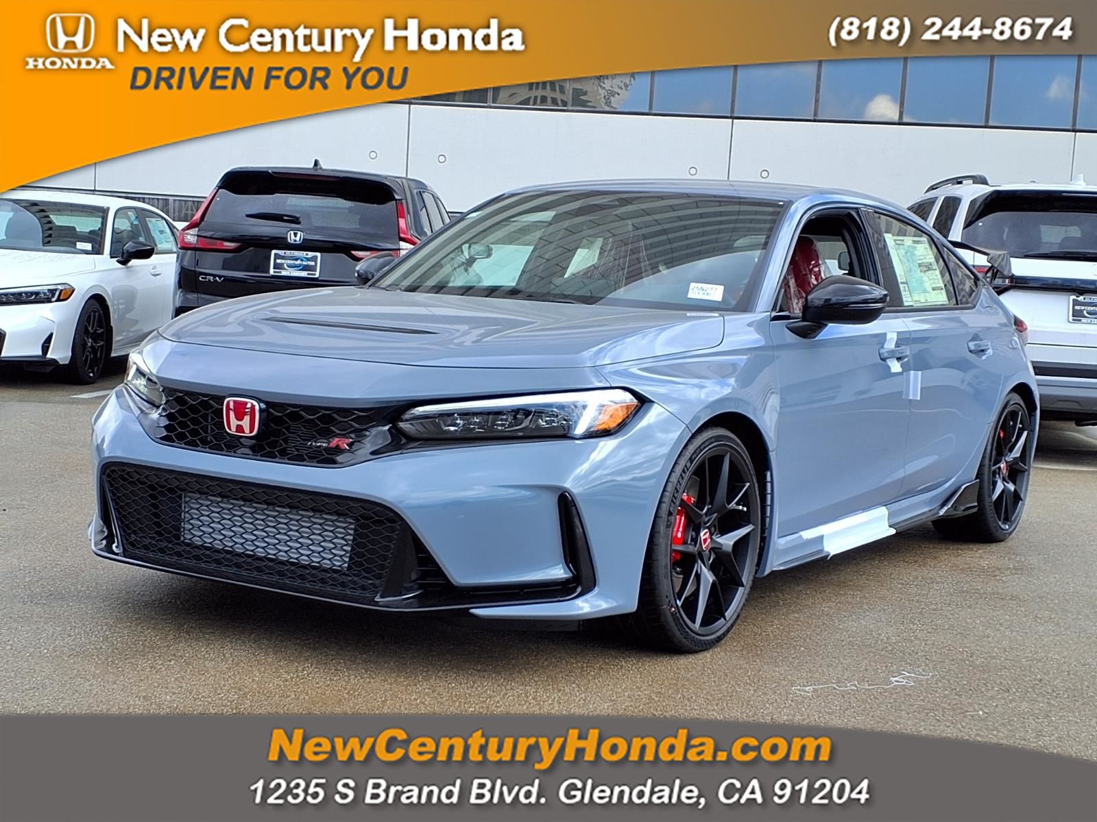 new 2025 Honda Civic Type R car, priced at $47,545