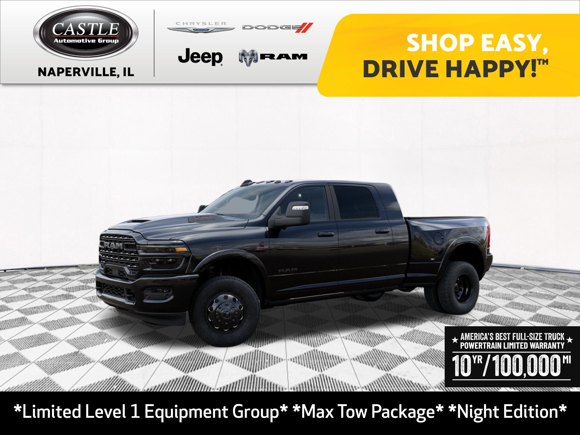 2026 RAM 3500 Limited Mega Cab DRW 4WD