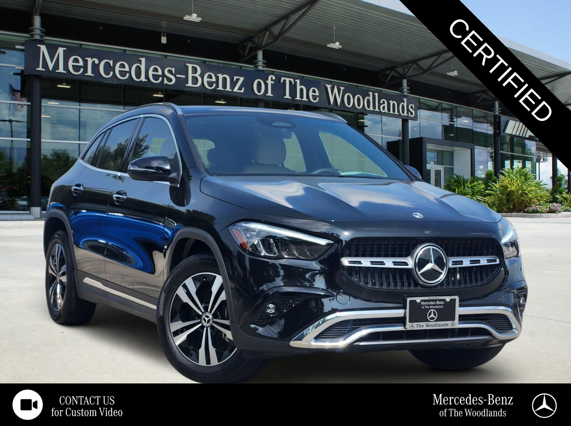 Cosmos Black Metallic 2026 Mercedes-Benz GLA SUV / Crossover Front-Wheel Drive 8-Speed Dual Clutch
