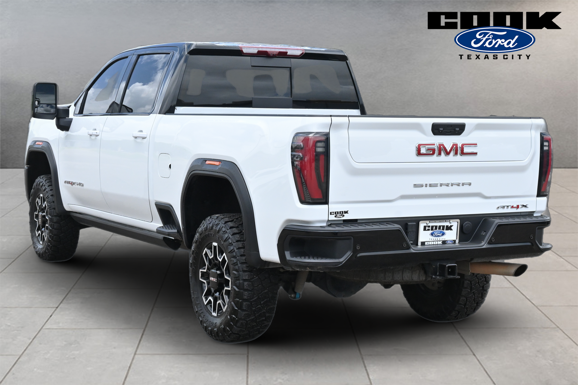 2025 GMC Sierra 2500HD AT4X White at Classic Chevrolet Galveston